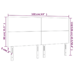 Testiera-4-pz-Grigio-Scuro-80x5x78-88-cm-in-Tessuto
