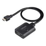 StarTech.com Splitter HDMI 4K a 2 Porte - Sdoppiatore Video HDMI 2.0 4K 60Hz con 1 Ingresso e 2 Uscite