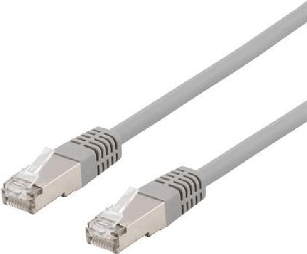 Deltaco SFTP-65H Netzwerkkabel Grau 5 m Cat6 S/FTP (S-STP) (SFTP-65H)