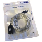 GOOBAY Cavo prolunga Goobay Active USB 2.0 5 m nero