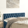 Testiere-2-pz-Blu-Scuro-80x7x78-88-cm-in-Velluto
