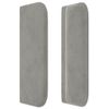 Testiera-ad-Orecchio-Grigio-Chiaro-147x16x78-88-cm-in-Velluto