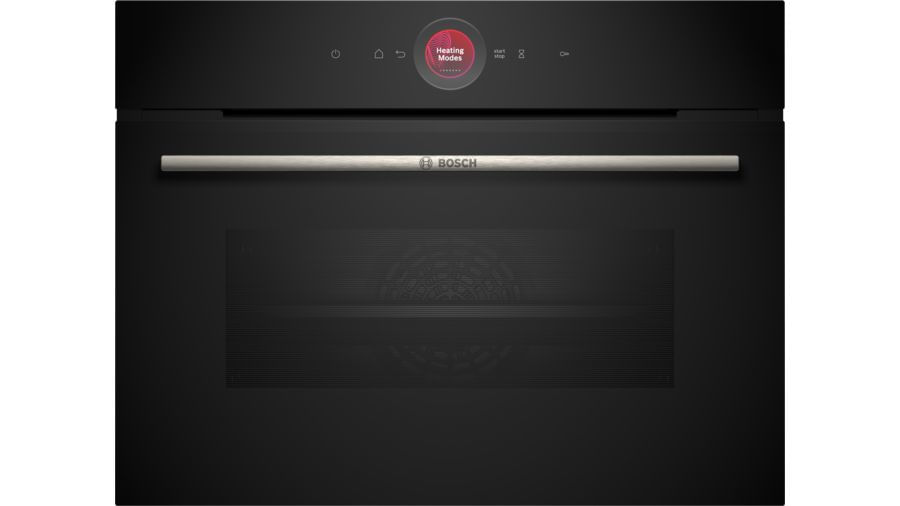Bosch Serie 8 CBG7341B1 forno 47 L Nero, Acciaio inox
