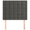 Testiera-2-pz-Grigio-Scuro-80x5x78-88-cm-in-Velluto