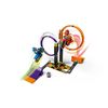 LEGO-City-Stuntz-60360-Sfida-Acrobatica--Anelli-Rotanti-Gare-per-1-o-2-Giocatori-con-Moto-Giocattolo-Giochi-per-Bambini