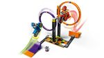 LEGO-City-Stuntz-60360-Sfida-Acrobatica--Anelli-Rotanti-Gare-per-1-o-2-Giocatori-con-Moto-Giocattolo-Giochi-per-Bambini