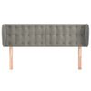 Testiera-ad-Orecchio-Grigio-Chiaro-83x23x118-128-cm-in-Velluto