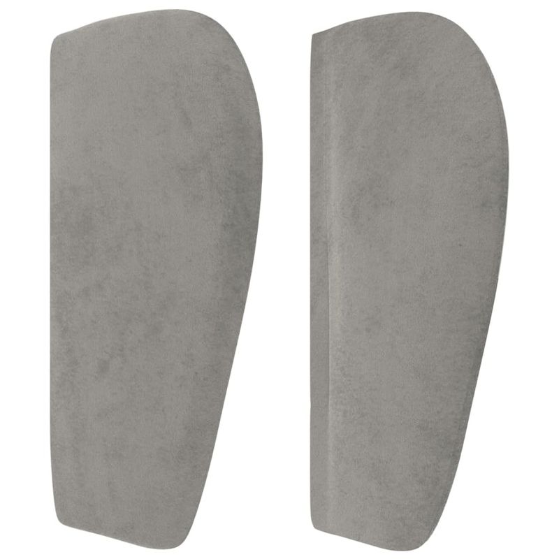 Testiera-ad-Orecchio-Grigio-Chiaro-83x23x118-128-cm-in-Velluto