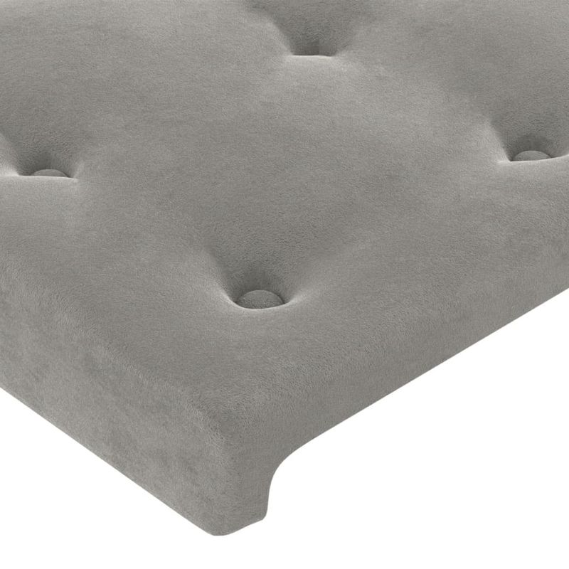 Testiera-ad-Orecchio-Grigio-Chiaro-83x23x118-128-cm-in-Velluto