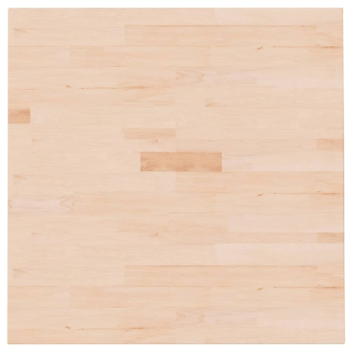 Piano-Tavolo-Quadrato-70x70x15cm-Massello-Rovere-Non-Trattato