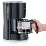 Severin-KA-4815-Macchina-per-Caffe--Automatica-Manuale-con-Filtro-1.25-Litri-Nero