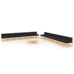 vidaXL-Set-Divani-da-Giardino-13-pz-con-Cuscini-Legno-Massello-di-Pino