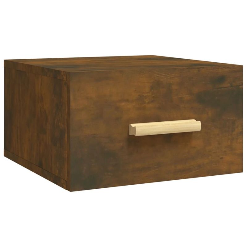 vidaXL-Comodini-a-Muro-2-pz-Rovere-Fumo-35x35x20-cm