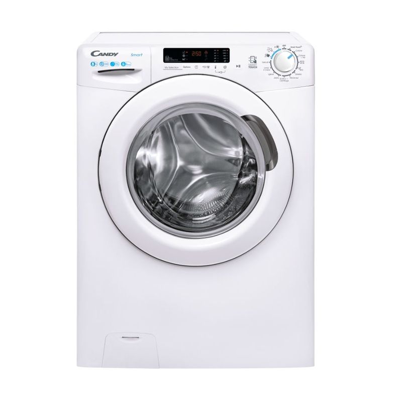 Candy-Smart-CS1282DW4-11-lavatrice-Caricamento-frontale-8-kg-1200-Giri-min-Bianco