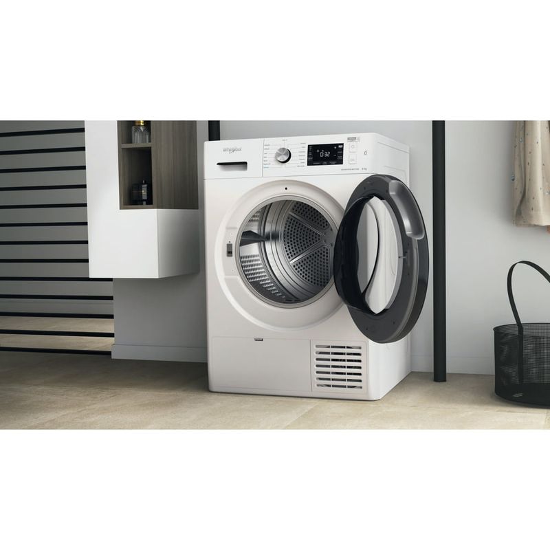 Whirlpool-FreshCare-FFTN-M22-9X3B-IT-asciugatrice-Libera-installazione-Caricamento-frontale-9-kg-A----Bianco