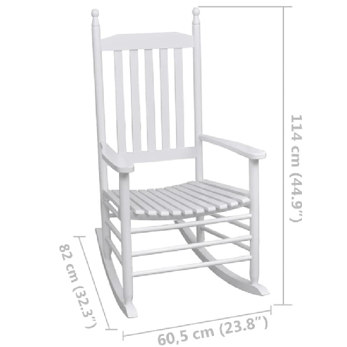 vidaXL-Sedia-a-Dondolo-con-Sedile-Curvo-Bianco-in-Legno