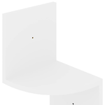 vidaXL-Scaffale-Angolare-a-Muro-Bianco-Lucido-19x19x123-cm-Truciolato
