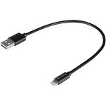 Sandberg USB>Lightning MFI 0.2m Black