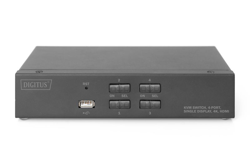 Digitus-DS-12880-KVM-Audio-USB-Switch-4-X-KVM-Porta--S-