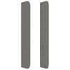vidaXL-Testiera-ad-Orecchio-Grigio-Scuro-203x16x78-88-cm-in-Tessuto