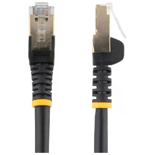 StarTech.com Cavo di Rete Ethernet Cat6a - Cavo Schermato STP da 3m - Nero