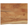 vidaXL-Mensola-a-Muro-40x30x25cm-Rettangolare-Legno-Acacia-Bordi-Vivi