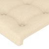 vidaXL-Testiera-ad-Orecchio-Crema-103x16x118-128-cm-in-Tessuto