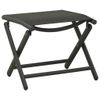 vidaXL-Set-Divani-da-Giardino-3-pz-in-Textilene-e-Alluminio-Nero