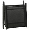 vidaXL-Set-Divani-da-Giardino-3-pz-in-Textilene-e-Alluminio-Nero