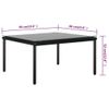Set-Divani-da-Giardino-5-pz-con-Cuscini-Neri-in-PVC