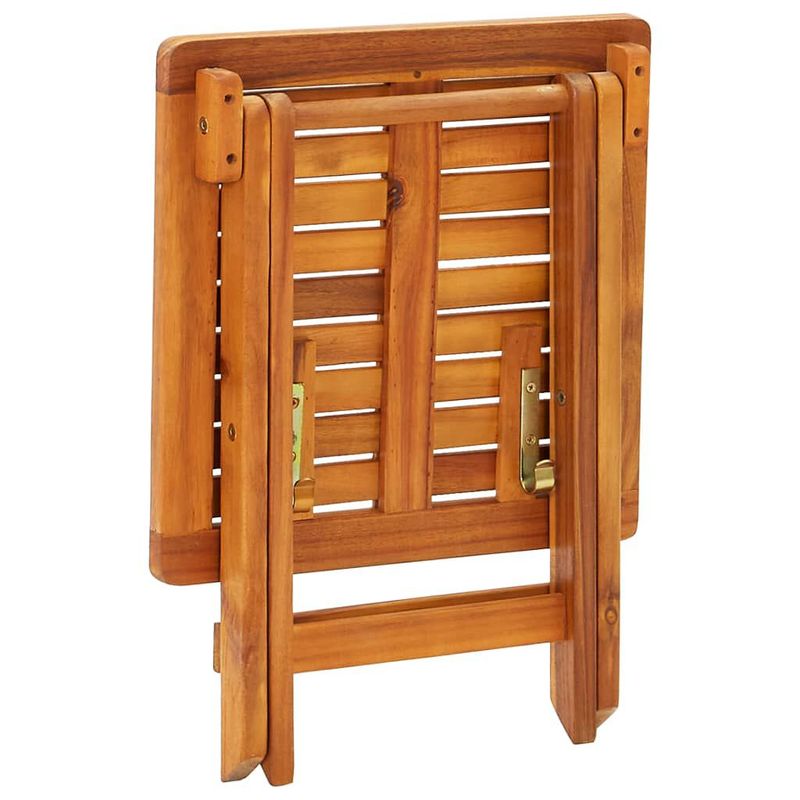 vidaXL-Lettino-Prendisole-2pz-con-Tavolo-e-Cuscini-Massello-d-Acacia