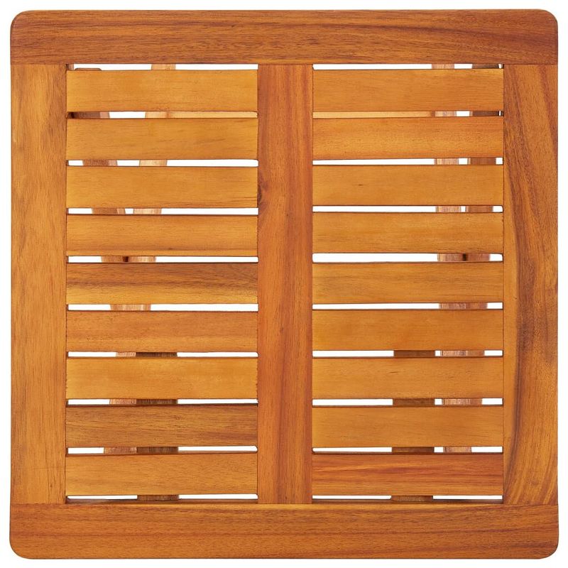 vidaXL-Lettino-Prendisole-2pz-con-Tavolo-e-Cuscini-Massello-d-Acacia