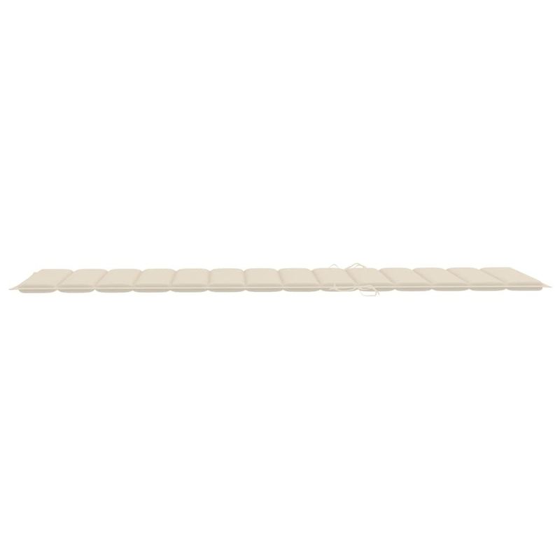 vidaXL-Lettino-Prendisole-2pz-con-Tavolo-e-Cuscini-Massello-d-Acacia