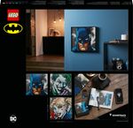 LEGO-Art-31205-Collezione-Jim-Lee-Batman-Poster-Fai-Da-Te-Idea-Regalo-Modellismo-Set-di-Lavoretti-Creativi-per-Adulti