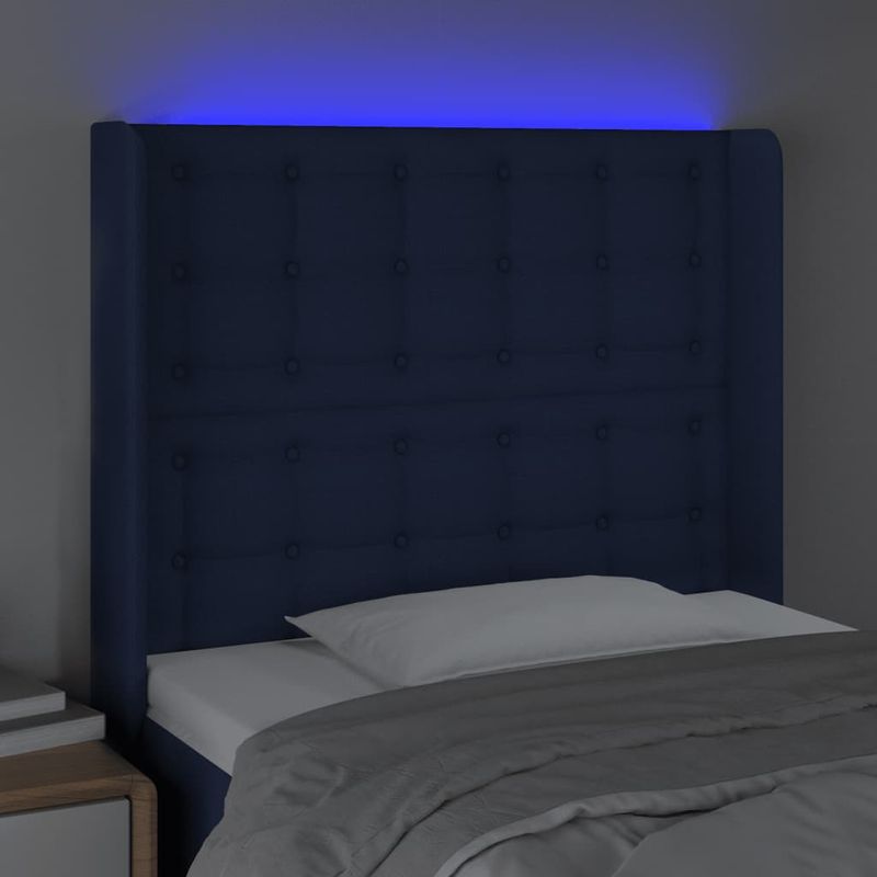 Testiera-a-LED-Blu-183x16x78-88-cm-in-Tessuto
