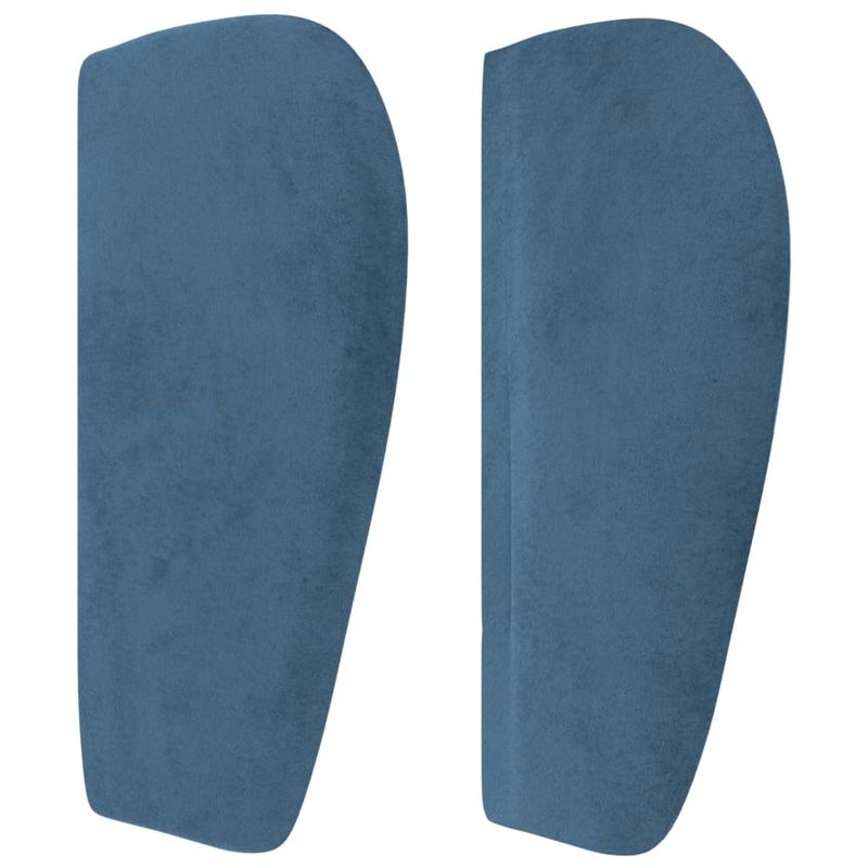 Testiera-ad-Orecchio-Blu-Scuro-147x23x118-128cm-in-Velluto
