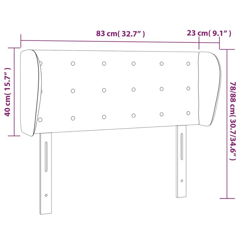 Testiera-ad-Orecchio-Blu-Scuro-147x23x118-128cm-in-Velluto