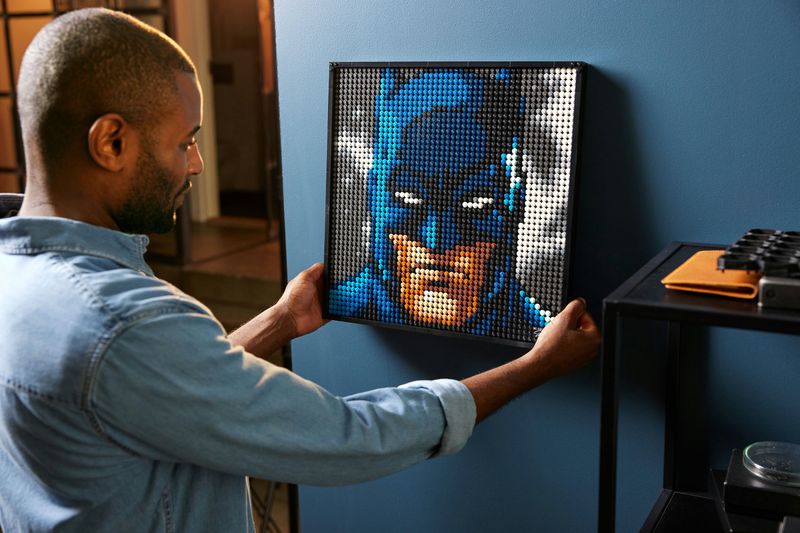 LEGO-Art-31205-Collezione-Jim-Lee-Batman-Poster-Fai-Da-Te-Idea-Regalo-Modellismo-Set-di-Lavoretti-Creativi-per-Adulti