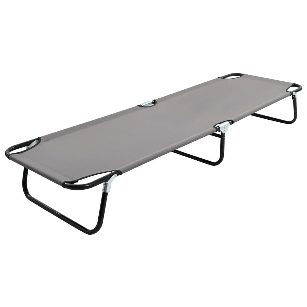 VidaXL 47757 sedia da esterno Salone Seduta imbottita Tessuto, Poliestere Grigio