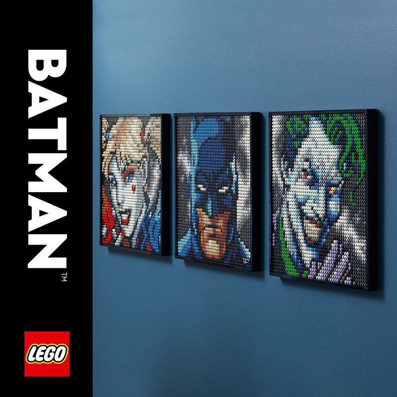 LEGO-Art-31205-Collezione-Jim-Lee-Batman-Poster-Fai-Da-Te-Idea-Regalo-Modellismo-Set-di-Lavoretti-Creativi-per-Adulti