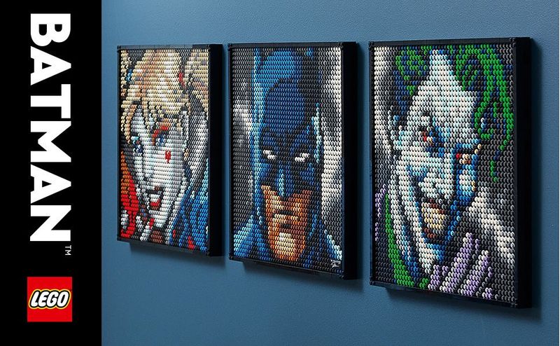 LEGO-Art-31205-Collezione-Jim-Lee-Batman-Poster-Fai-Da-Te-Idea-Regalo-Modellismo-Set-di-Lavoretti-Creativi-per-Adulti