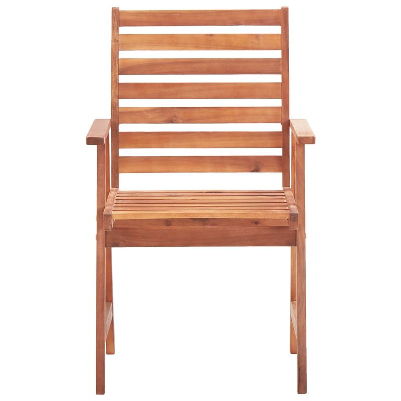 vidaXL-Sedie-da-Pranzo-da-Esterni-con-Cuscini-6-pz-Massello-di-Acacia