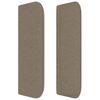 vidaXL-Testiera-a-LED-Tortora-103x16x118-128-cm-in-Tessuto