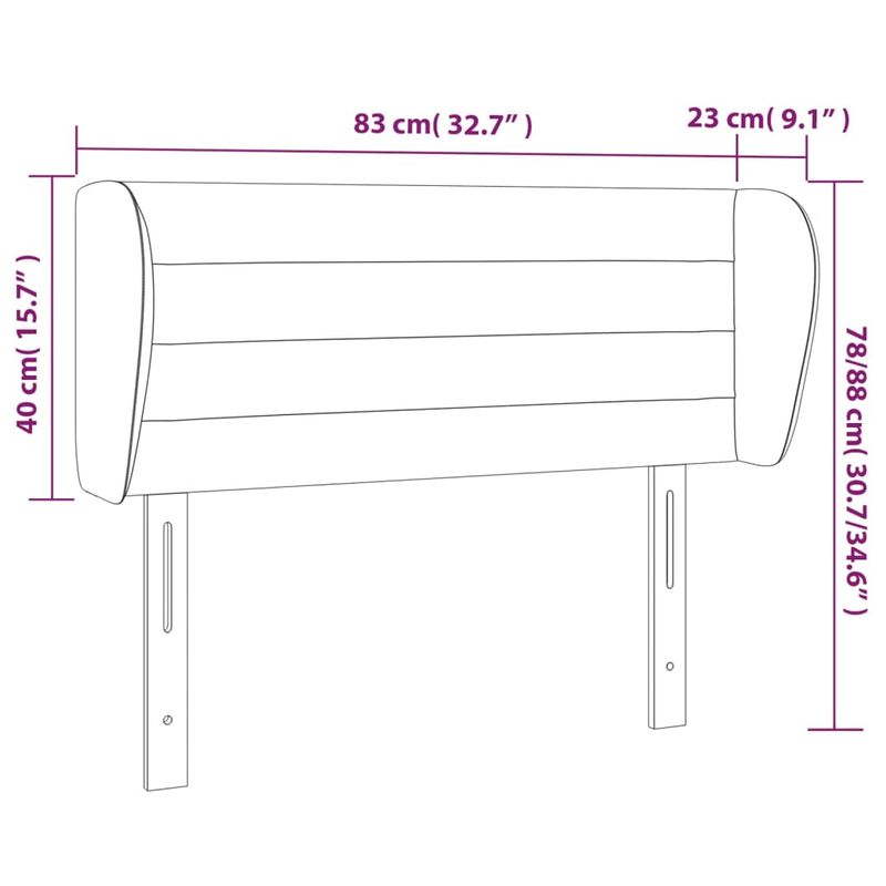 Testiera-ad-Orecchio-Nera-183x23x78-88-cm-in-Velluto
