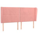 Testiera-ad-Orecchio-Rosa-183x23x118-128-cm-in-Velluto