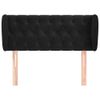 vidaXL-Testiera-ad-Orecchio-Nera-103x23x78-88-cm-in-Velluto