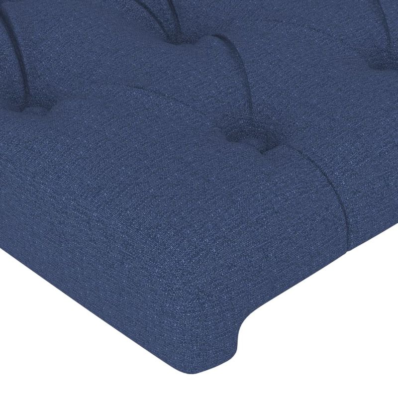 vidaXL-Testiera-ad-Orecchio-Blu-93x16x78-88cm-in-Tessuto