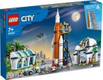 LEGO-City-60351-Centro-Spaziale-Giocattoli-Creativi-per-Bambini-di-7--Anni-Base-NASA-con-6-Minifigure-di-Astronauti