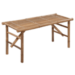 vidaXL-Panca-da-Giardino-Pieghevole-con-Cuscino-118-cm-in-Bambu