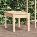 VidaXL Panca da Giardino 80x44x45 cm in Legno Massello di Pino